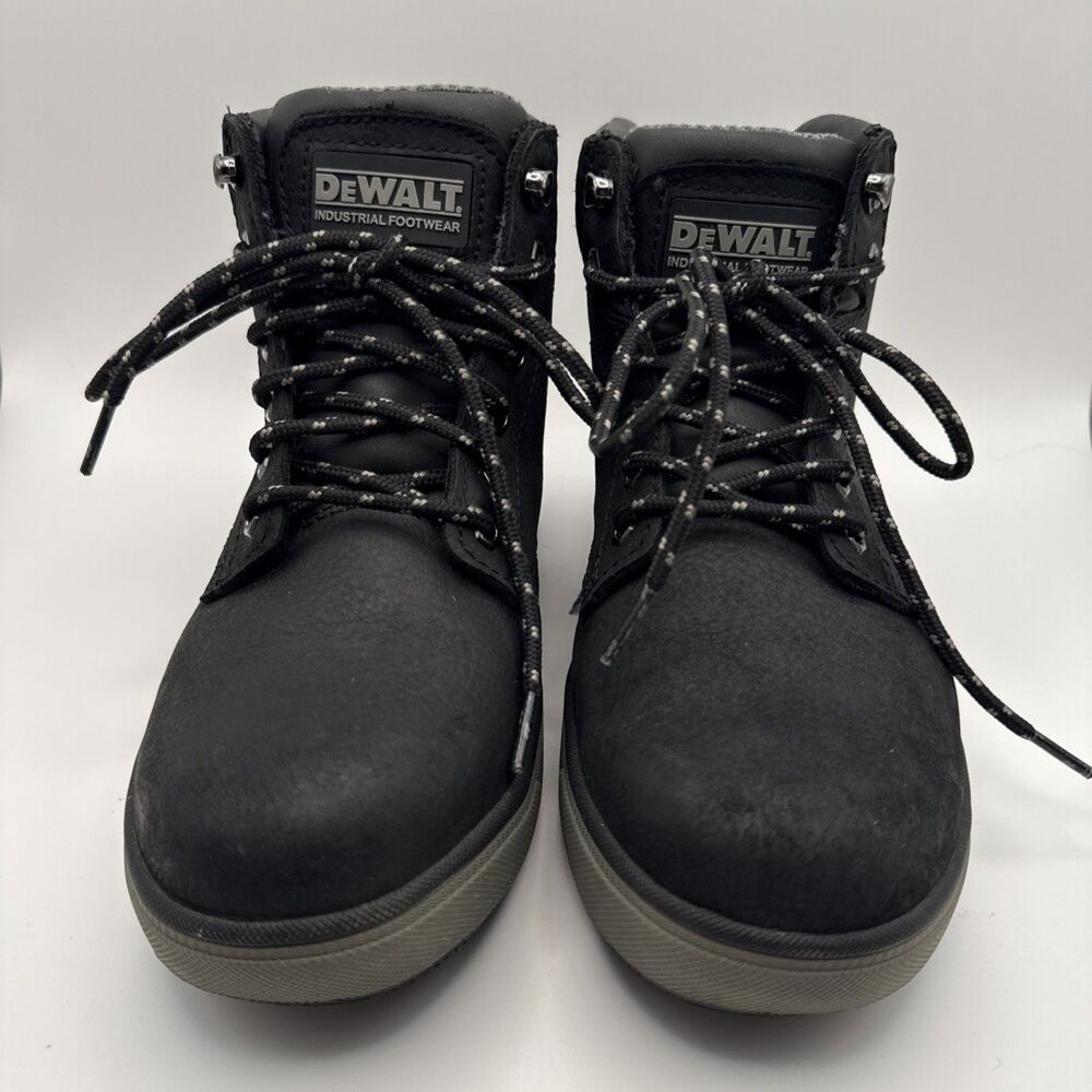 DeWalt Plasma Steel Toe Work Boots Sz 6 Leather Safety DXWP10007 Missing Insoles